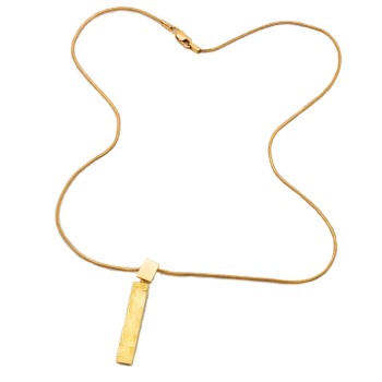 9ct gold Ola Gorie Pendant with chain